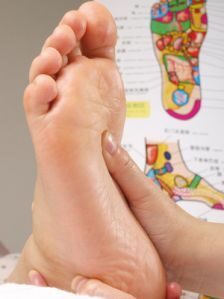 Fußmassage